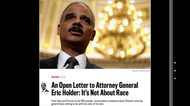 Dr. Frances Cress Welsing on Eric Holder, Racism