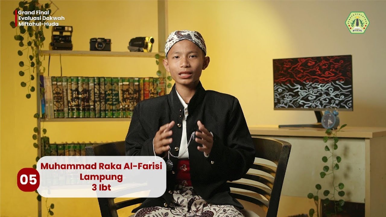 Muhammad Raka Al-Farisi - Peserta kelima Finalis Evaluasi Dakwah Se ...