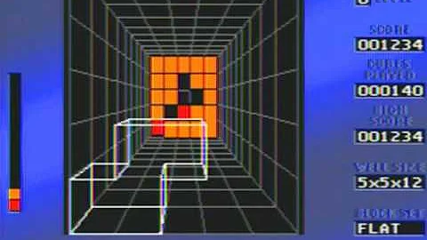 Blockout Game Sample - Genesis/MD