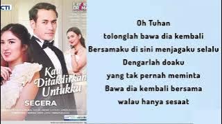 Lagu ost kau ditakdirkan untukku Rcti - bawa dia kembali - mahalini Raharja
