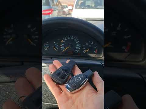 завести мерседес с ключа