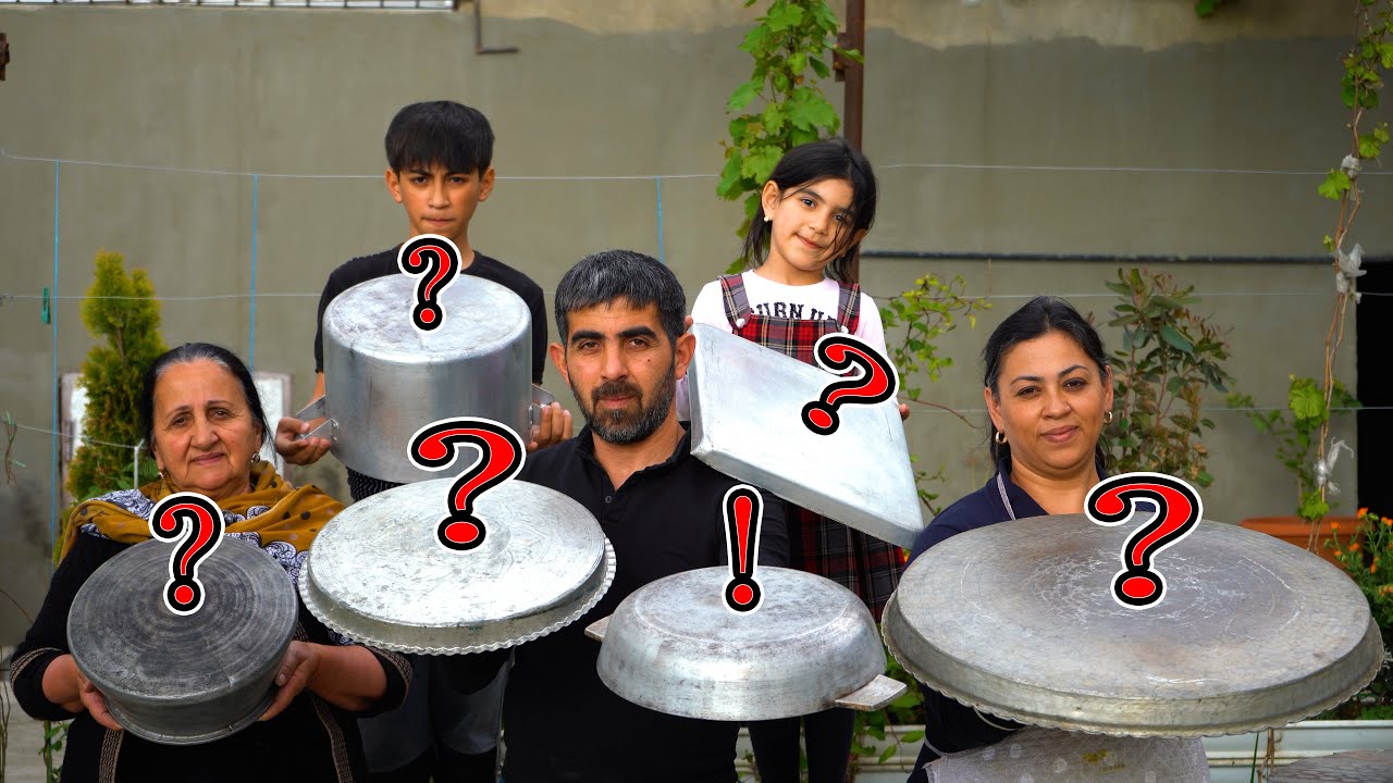 נחשו מה נבשל כל כך הרבה כלים? לבנגי מעוף? פיתה? ענייני כפר