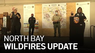 RAW VIDEO: Cal Fire North Bay Wildfires Briefing