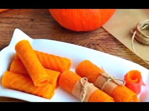Пастила из тыквы впрок
