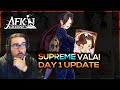 Supreme vala day 1 update  afk journey