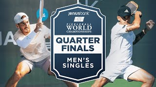 Federico Staksrud v Jaume Martinez Vich at the Jenius Bank Pickleball World Championships