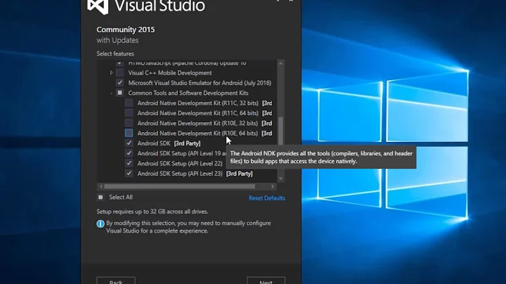 How to install Visual Studio 2015 Community edition