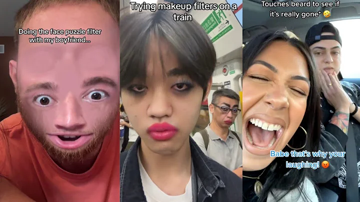 FUNNIEST TIKTOK FACE FILTER CHALLENGE VIDEOS PART 8 Try Not To LAUGH