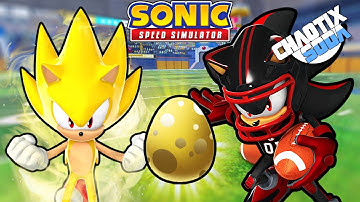 Unlocking Football Shadow Fast in Sonic Speed Simulator + Black Friday Skins