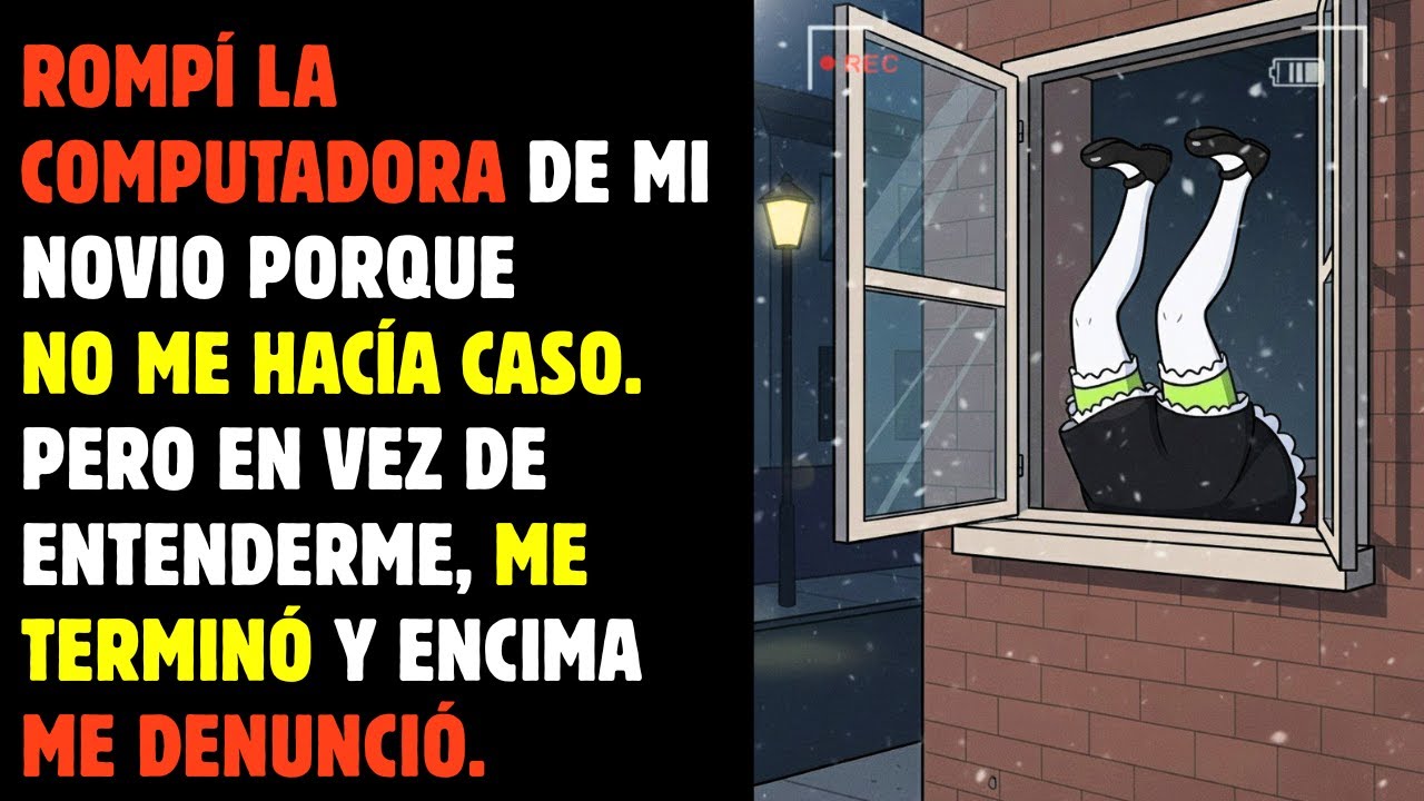 ROMPÍ su PC para recibir su ATENCIÓN pero el me TERMINÓ y encima me DENUNCIÓ