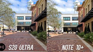 Galaxy S20 Ultra Camera Vs Note 10 Video Stabilization Test Improved?