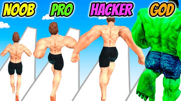 Muscle Stack - NOOB vs PRO vs HACKER vs GOD
