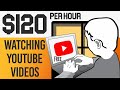 FREE $120 PER HOUR By Watching YouTube Videos (Make Money Online)