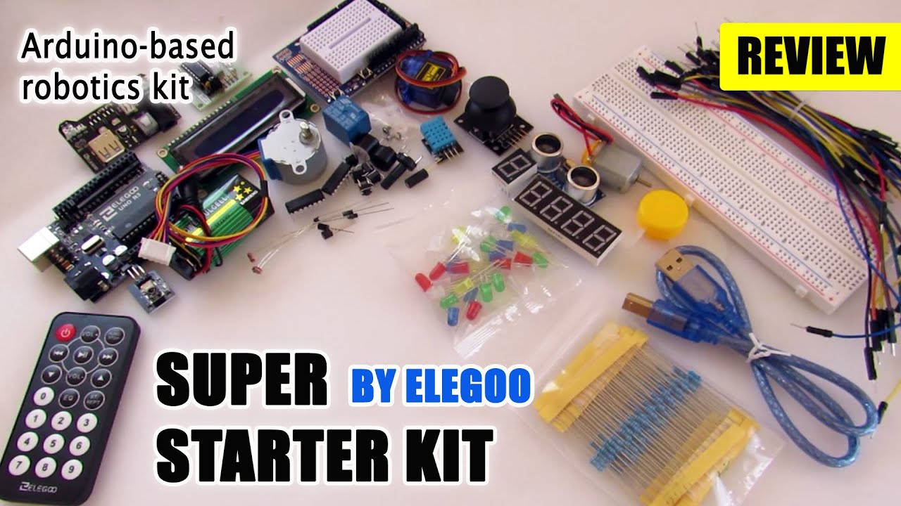 Adeept Uno R3 Super Starter Kit - RobotShop