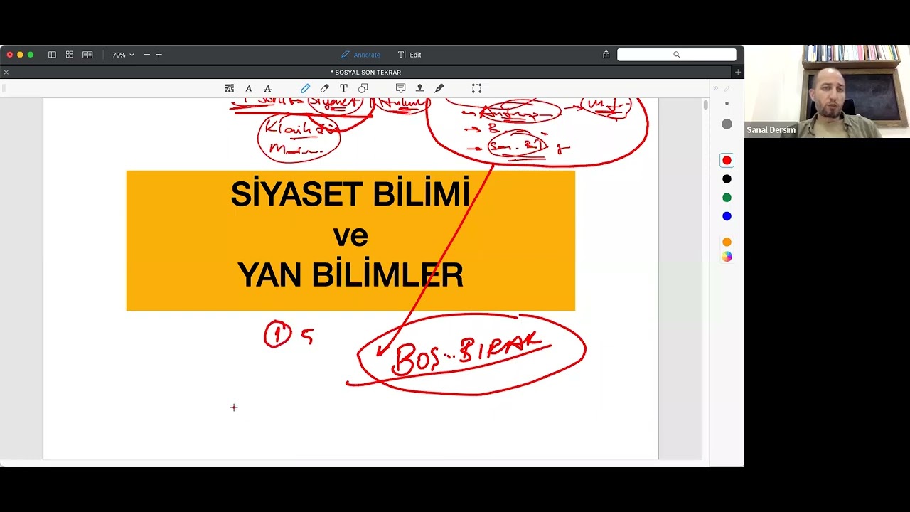Sosyal Bilgiler ÖABT - Soru Çözüm Kampı - Siyaset Bilimi - Yan Alanlar - Alan Eğitimi - Gökçer Ateş