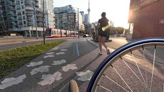 Bike Tire POV Cam - Rec Trails Downtown Waterfront (Hyperlapse) | TPOV 373
