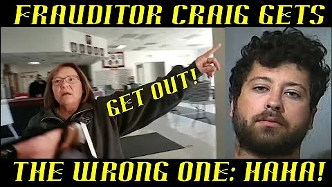 Frauditor Craig Gets the Wrong One at State Prison & Camera Was Touched!