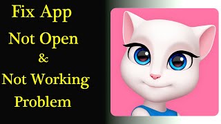 My Talking Angela Game App Not Working Issue | "My Talking Angela" Not Open Problem in Android & Ios screenshot 2