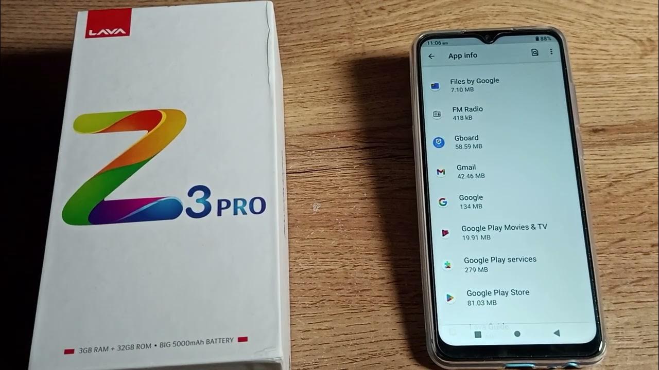 how-to-clear-cache-app-data-in-lava-z3-pro-phone-clear-cache-setting