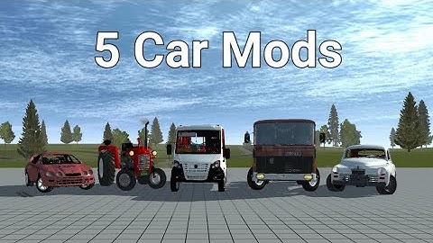 5 Car Mods | Simple Car Crash Physics Simulator