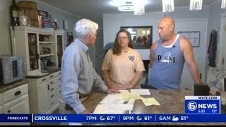Couple out $9,000 after contractor never finishes job