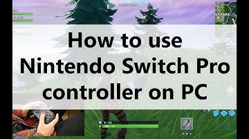 How to use Nintendo Switch Pro controller on PC