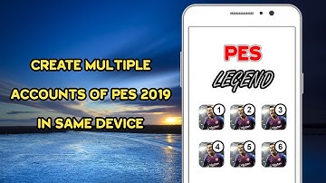 Create Multiple Accounts in same Device | PES 2019 Mobile