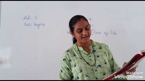 11 English/Unit 9/Read 1.2/ Water an Elixir Of Life by Velisha Patel