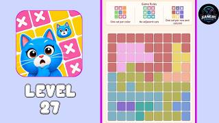 Information Cat Sudoku Brain Puzzle Level 27 game walkthrough Update