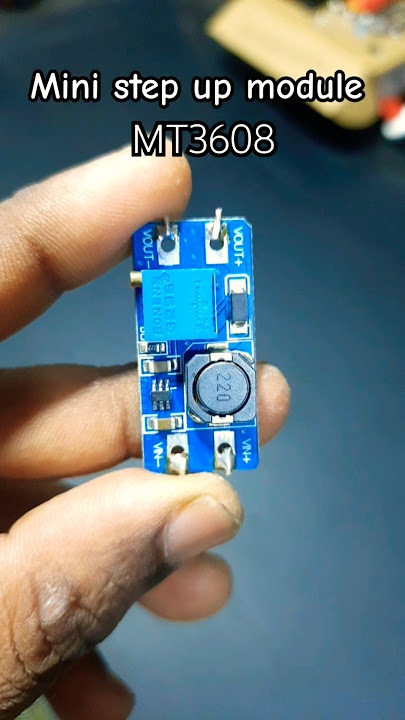 MT 3608 step up module