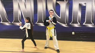 ActivStars Yellow Belt Testing Blocks, Strikes, Kicks