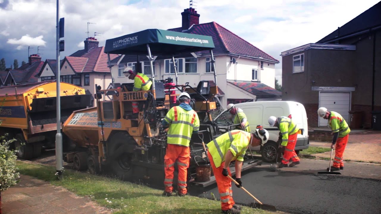 Duston road surfacing