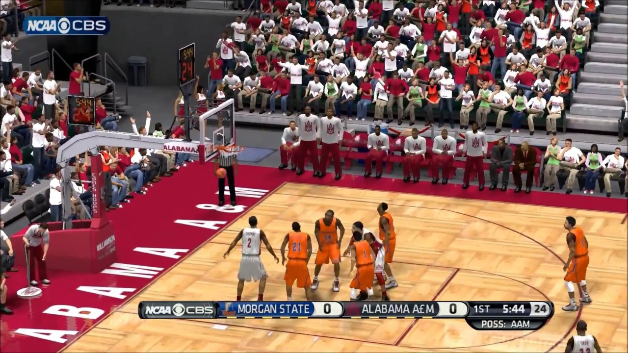 NBA 2k14 HBCU Basketball Mod Morgan State vs Alabama A&M