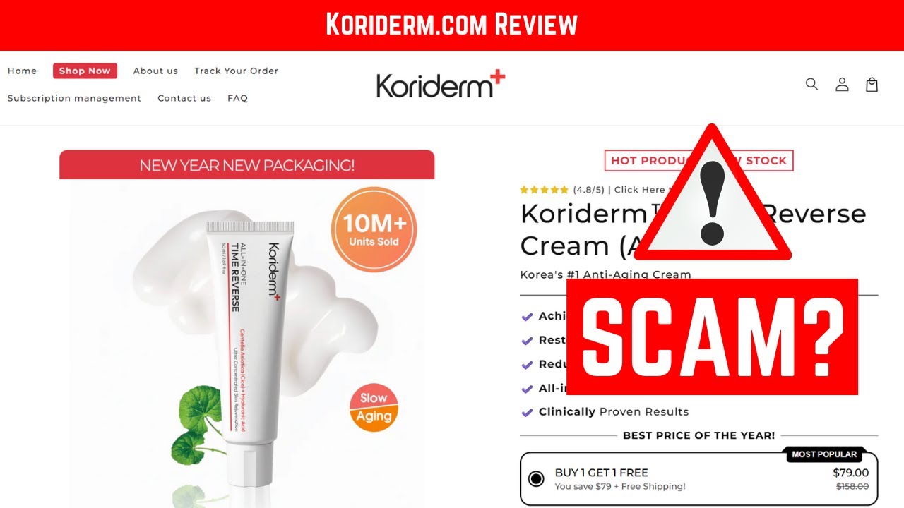 Обзор Koriderm.com 2026 – Легитимная элитная косметика или мошенничество?