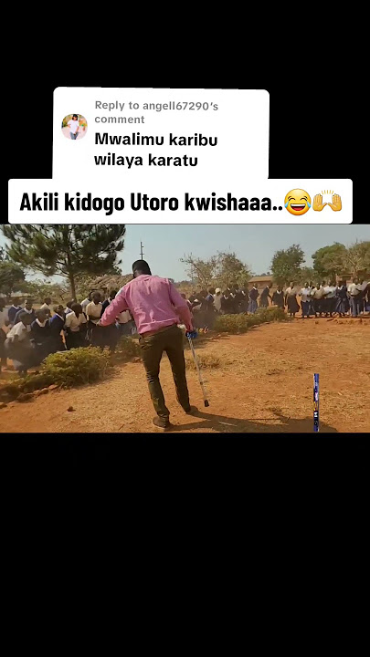 TAZAMA TEACHER YUFRESH AKIENDELEZA HAMASA YA TOKOMEZA UTORO KWA WATORO MASHULENI..VIBE KAMA LOTEE😂🙌