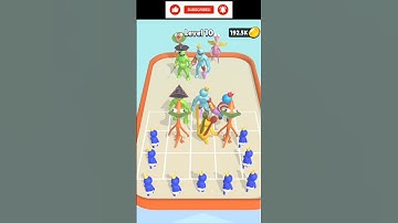 Merge Master To Rainbow run 3D || Level 10 || Monkey Beast Gaming