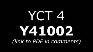 Y41002 Test Yct 4 Chinese Test For Kids