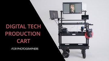 Mastering Studio Efficiency: Ultimate Digital Production Cart Setup for Tethered Photography & Video