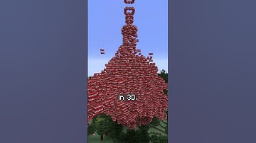 It Ate the Village...  #minecraft #minecraftshorts #cellularautomata #simulation #minecraftmods