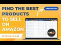Amazon Product Finder - AMZScout PRO