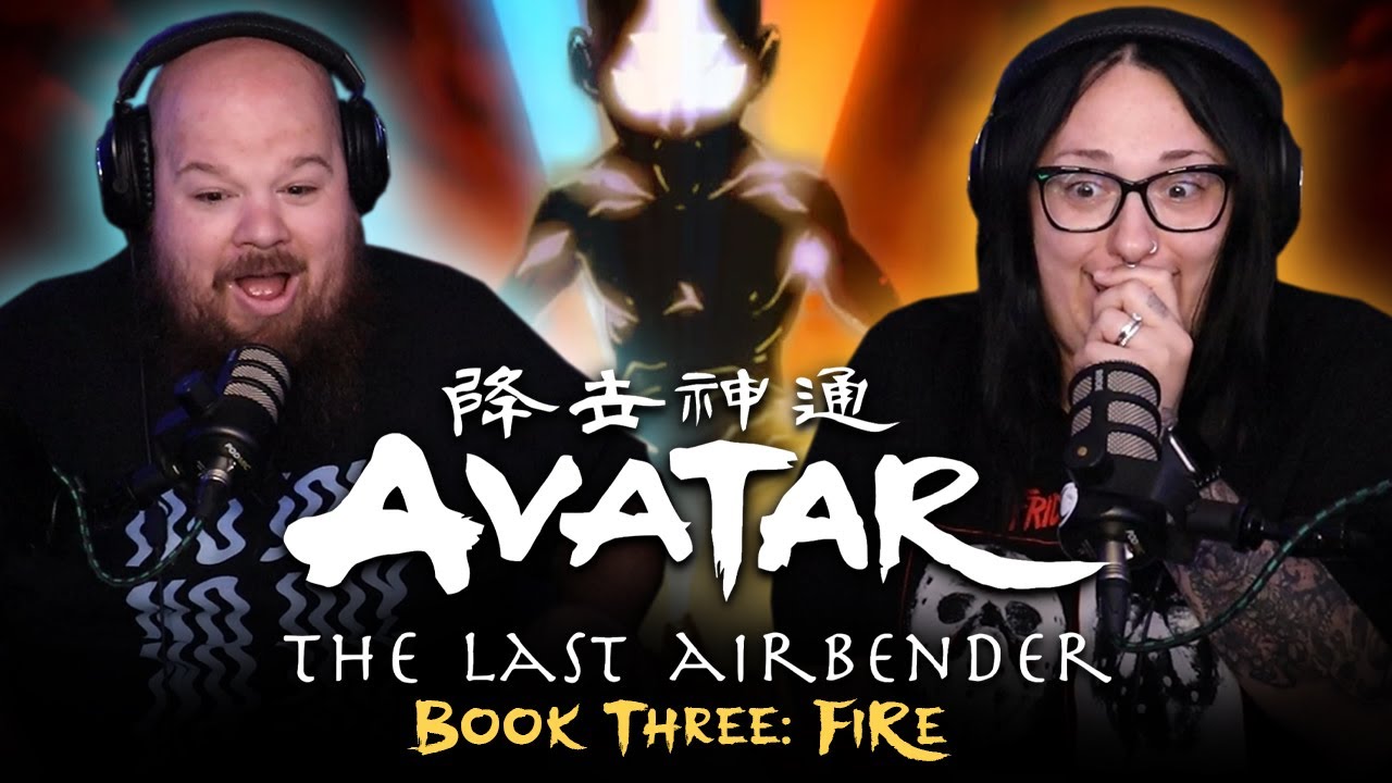 AVATAR THE LAST AIRBENDER! | BOOK THREE: FIRE (MARATHON REACTION) *First Time Watching*