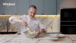 Italian Ricotta Cheesecake cooked in a Whirlpool W7 oven with Gio DiMara Ricotta Cheesecake Cooking Italian With Joe