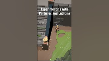 Experimenting with Particles and Lighting #unity3d #gamedev #indiedev #leveldesign #zeldalike
