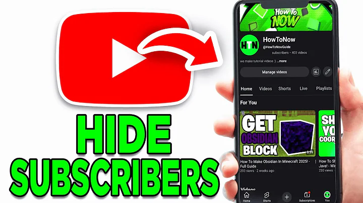 How To Hide Subscribers On YouTube 2025! - Tutorial