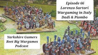 Yarkshire Gamer Podcast - Episode 66 Lorenzo Sartori - Wargaming in Italy, Dadi & Piombo
Hi there,
Welcome to the first episode of 2025 and today I combine two of my favourite things in life Wargaming and Italy.
My guest is Lorenzo Sartori who runs the Italian based wargames publishers Dadi & Piombo.
Lorenzo has been publishing a magazine of the same name for over 25 years, along with various sets of rules and books relating to wargaming, including the very popular Impetus Rules.
I chat to Lorenzo about his Wargaming History, as I do with all my guests before moving on to discussing the hobby in Italy in general before finishing off discussing the magazine and his rules.
The magazine is available via the website below,
https://www.dadiepiombo.it/
I love talking to wargamers from around the world about this wonderful hobby that unites so many of us.
Thanks for listening and Ill see you again soon.
Regards Ken
The Yarkshire Gamer
#wargaming #wargames #tabletopwargaming #tabletopwargames #history #podcast Yarkshire Gamer Podcast - Episode 66 Lorenzo Sartori - Wargaming in Italy, Dadi & Piombo