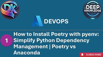 01 How to Install Poetry with pyenv: Simplify Python Dependency Management | Poetry vs Anaconda