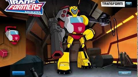 Transformers Animated Bot Builder