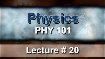 Lecture 20: Wave Motion | Prof. Pervez Hoodbhoy