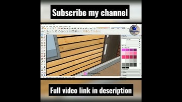 SKETCHUP IT | House Exterior Design Sketchup 2021 + V-Ray 5 render | Sketchup tutorial #yt #sketchup