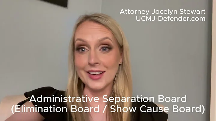 Military Administrative Separation Board | Show Cause Board | Elimination Boards